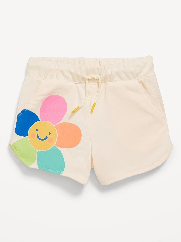 French-Terry Shorts for Toddler Girls