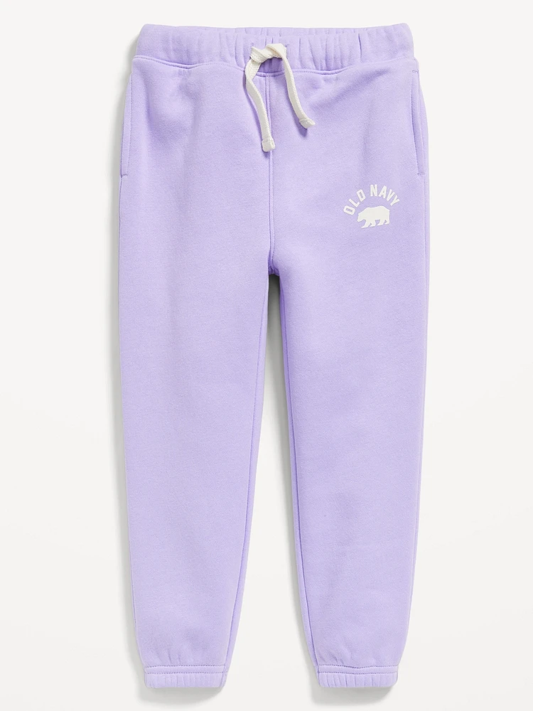 Logo-Graphic Jogger Sweatpants for Toddler Girls