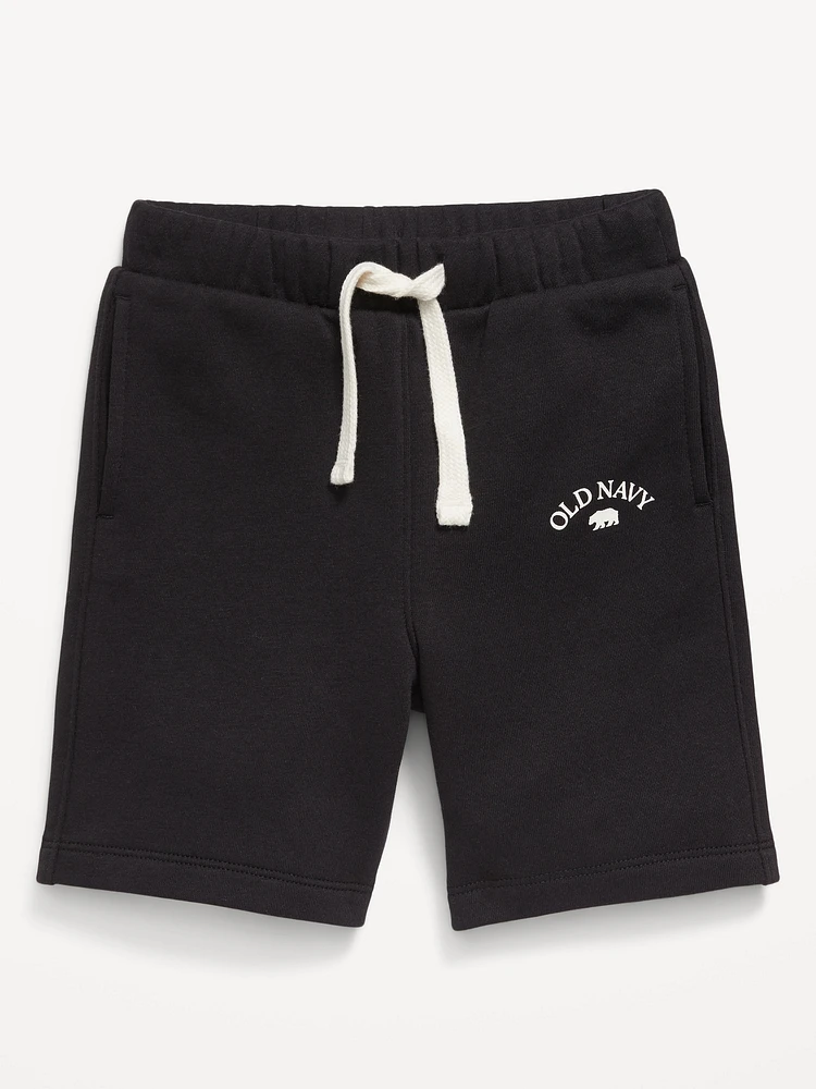 Logo-Graphic Jogger Shorts for Toddler Boys