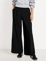 Extra High-Waisted SleekTech Pleated Trousers