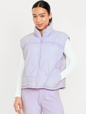 Water-Repellent Zip Vest