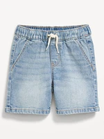 Pull-On Jean Shorts for Toddler Boys