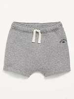 Pull-On Logo-Graphic Fleece Shorts for Baby