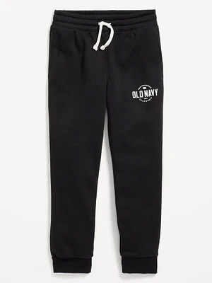 Gender-Neutral Logo-Graphic Jogger Sweatpants for Kids