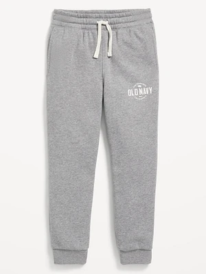 Gender-Neutral Logo-Graphic Jogger Sweatpants for Kids