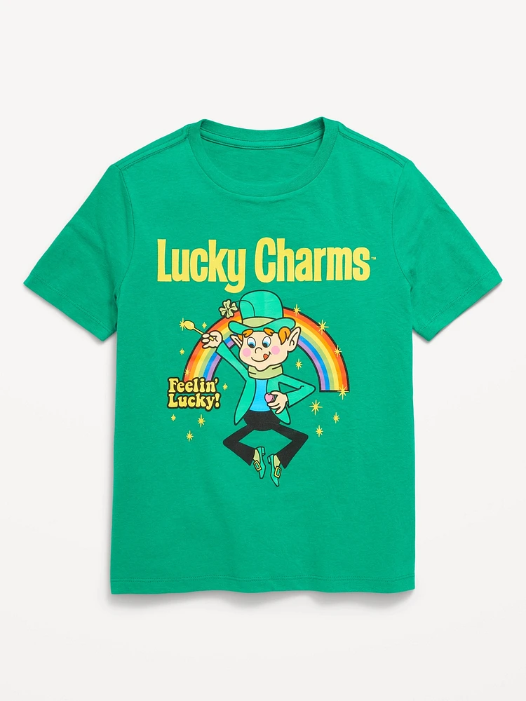 Lucky Charms Gender-Neutral Graphic T-hirt for Kids