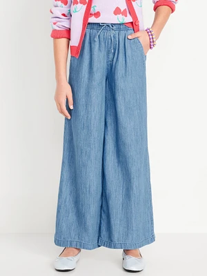 High-Waisted Wide-Leg Pants for Girls