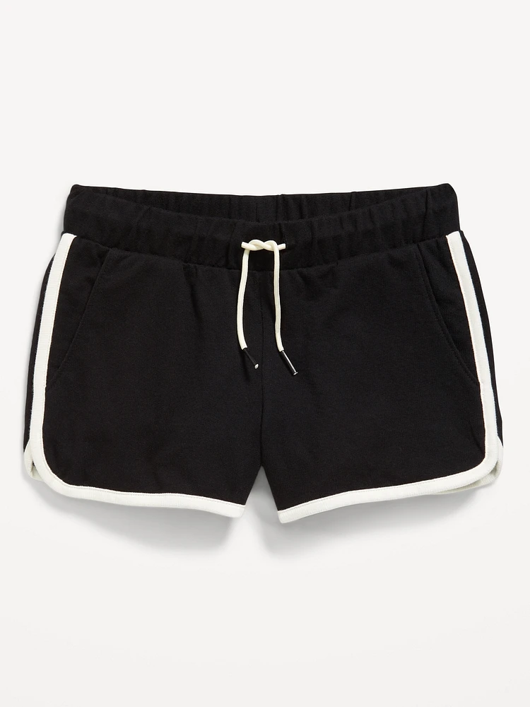 Dolphin-Hem Cheer Shorts for Girls