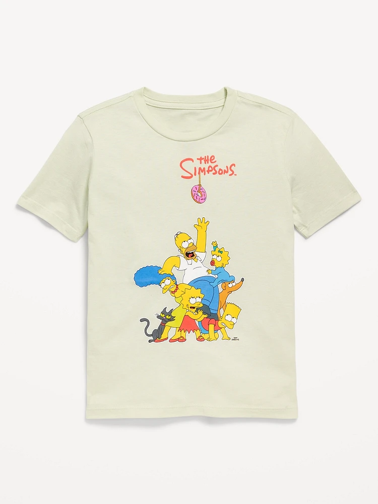 The Simpsons Gender-Neutral Graphic T-Shirt for Kids