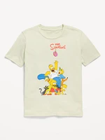 The Simpsons Gender-Neutral Graphic T-Shirt for Kids