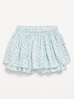 Printed Skort for Toddler Girls