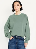 SoComfy Raglan Crew-Neck Sweatshirt