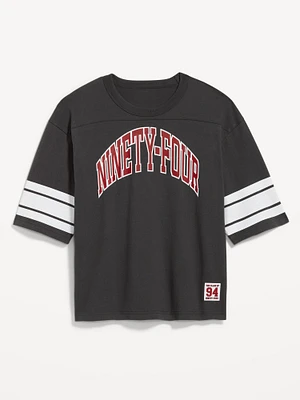 Football-Style Graphic T-Shirt