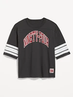 Football-Style Graphic T-Shirt