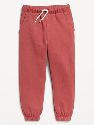 Cinched-Hem Jogger Sweatpants for Toddler Boys