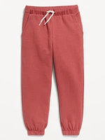 Cinched-Hem Jogger Sweatpants for Toddler Boys