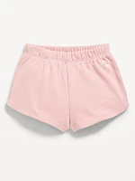 French Terry Dolphin-Hem Shorts for Baby