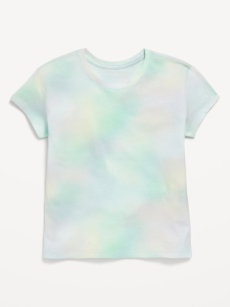 Softest Short-Sleeve Printed T-Shirt for Girls