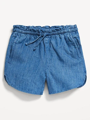 Dolphin-Hem Shorts for Toddler Girls