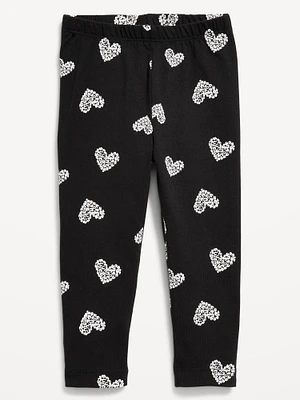 Printed Full-Length Leggings for Toddler Girls