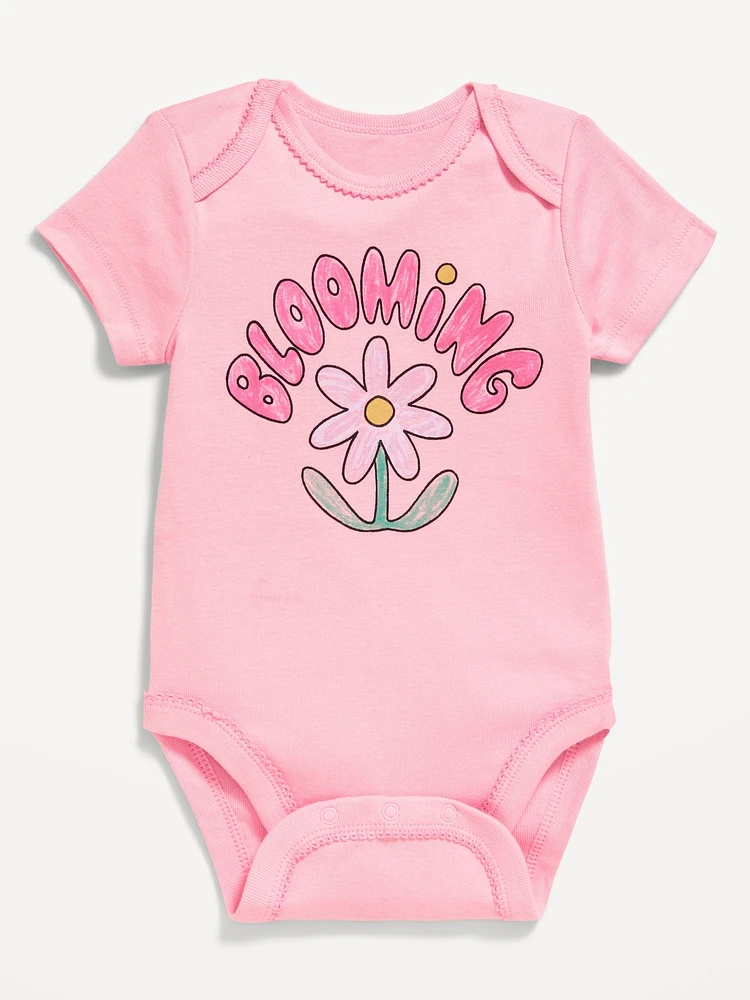 Short-Sleeve Bodysuit for Baby