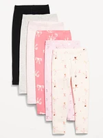 Leggings 6-Pack for Toddler Girls