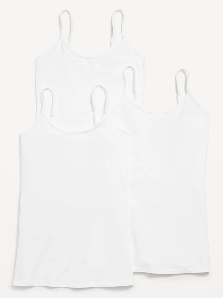 First-Layer Cami Tunic Tank Top 3-Pack