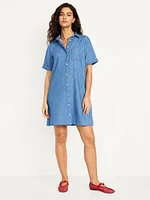 Jean Shirt Dress