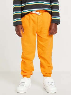Cinched-Hem Jogger Sweatpants for Toddler Boys