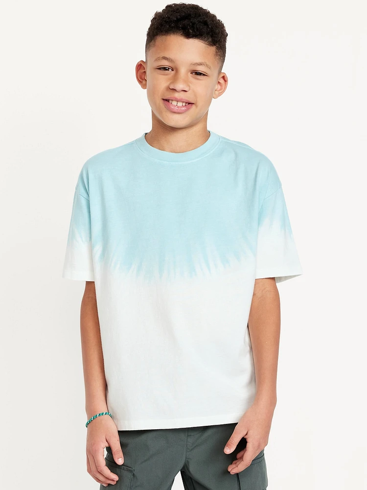 Oversized Short-Sleeve T-Shirt for Boys