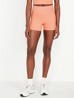 High-Waisted PowerSoft Biker Shorts - 4-inch inseam