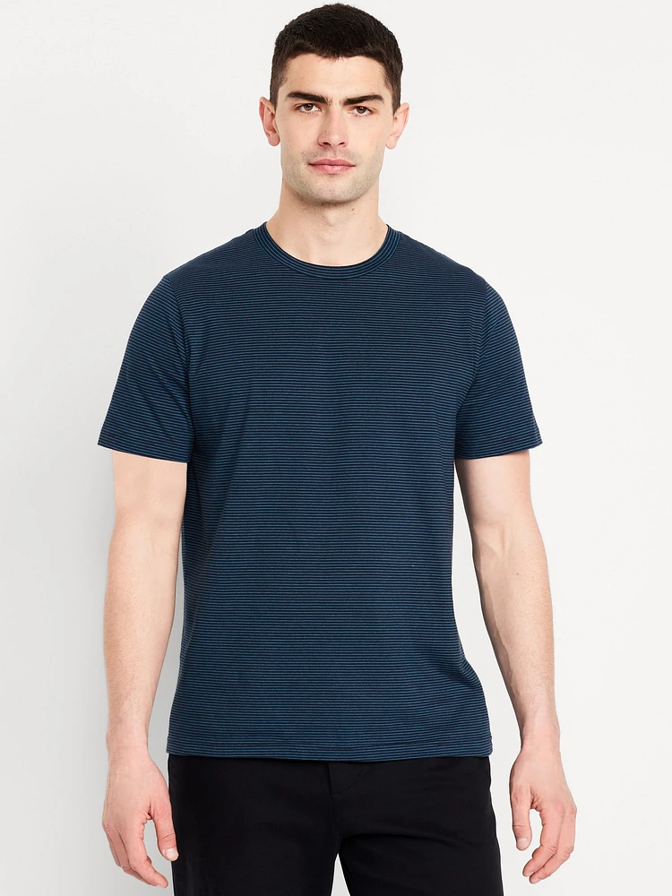 Crew-Neck Striped T-Shirt