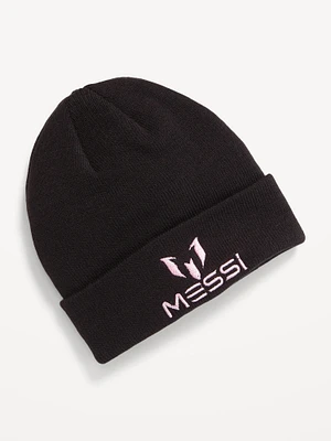 Messi Graphic Beanie for Boys