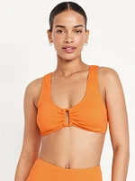 Textured Swim Top