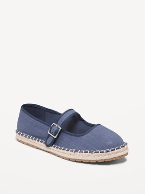 Espadrille Mary Jane Flats