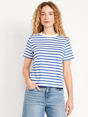 Heavyweight Striped Crew-Neck T-Shirt
