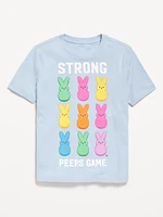 PEEPS Gender-Neutral Graphic T-Shirt for Kids