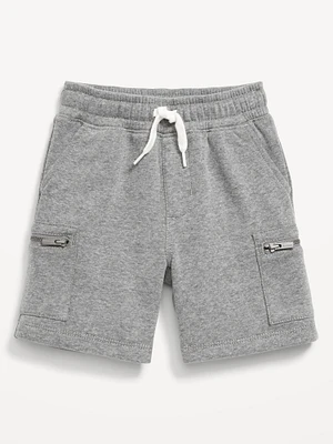 Zip Cargo Fleece Shorts for Toddler Boys