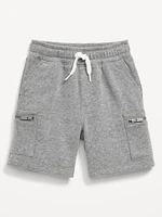 Zip Cargo Fleece Shorts for Toddler Boys