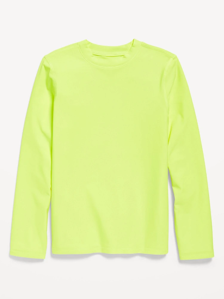 Long-Sleeve Rashguard Swim Top for Boys