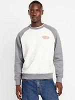 Rotation Color-Block Graphic Sweatshirt