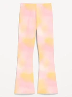 Full-Length Flared Leggings for Girls