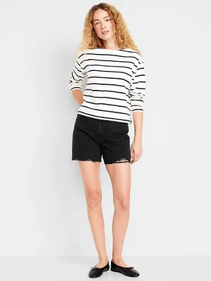 High-Waisted OG Jean Cut-Off Shorts - 5-inch inseam