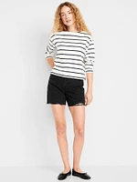 High-Waisted OG Jean Cut-Off Shorts - 5-inch inseam