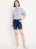 High-Waisted Wow Jean Shorts - 7-inch inseam