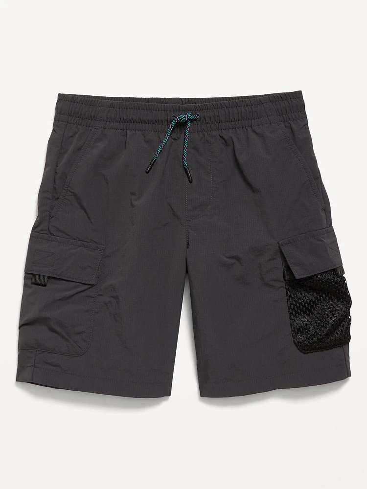 Knee Length Cargo Ripstop horts for Boys