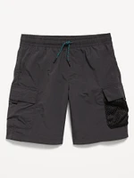 Knee Length Cargo Ripstop horts for Boys
