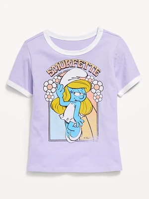 The Smurfs Ringer Graphic T-Shirt for Girls