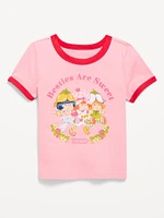 Strawberry Shortcake Ringer Graphic T-Shirt for Girls