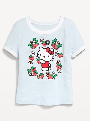 Hello Kitty Ringer Graphic T-Shirt for Girls